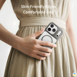 Skin-Friendly Edges Comfortable Grip - ROCK Guard for iPhone 17 Series -Transparent Case - Magsafe - Lens Protection