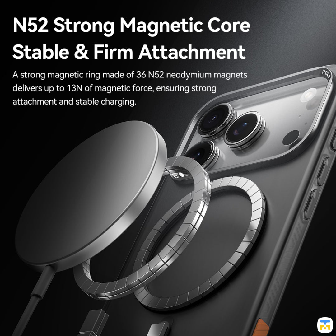 ROCK InShare Matte Magnetic Protection Case (Metal Lens Frame)