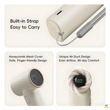 Built-in Strap Easy to Carry - Rock Mini Handheld High-Speed Fan