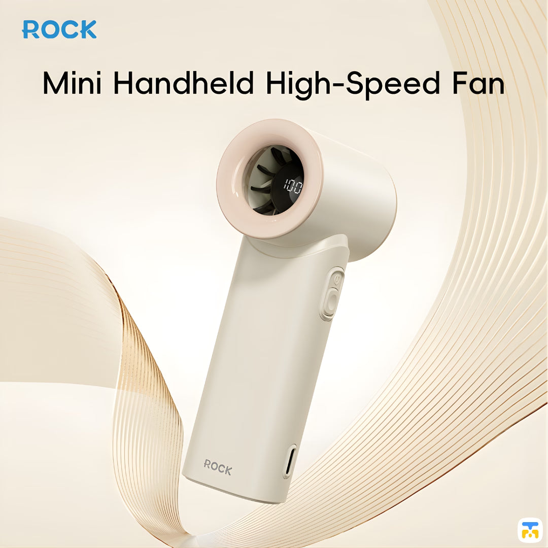 Rock Mini Handheld High-Speed Fan