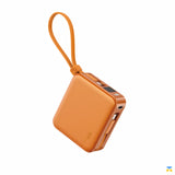 ROCK P73 PD 22.5W Fast Charging Power Bank with Built-in Dual Cables 10000mAh