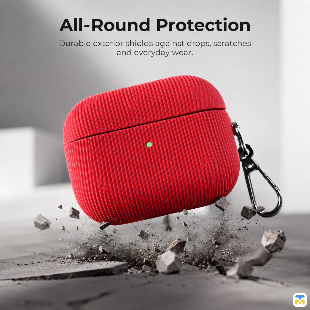 All-Round Protection - Ruby Ridge Case for Airpods Pro Series