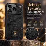 Refined
Texture,
Lasting Style - Santa Barbara Polo Club Knight MagSafe Case for iPhone 17/18 Series