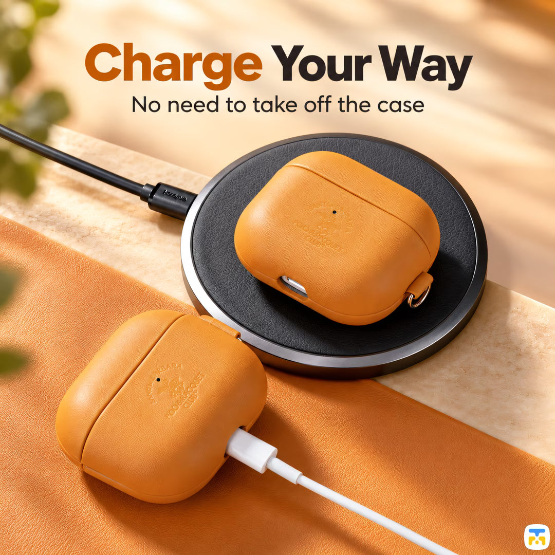Charge Your Way - Santa Barbara Polo Club Orwell AirPods Case