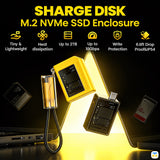 SHARGE Disk Pocket-Size 10Gbps NVMe Enclosure