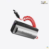 SHARGE Grip Power Bank - 5000 mAh, 22.5W, Tactile Shutter Button