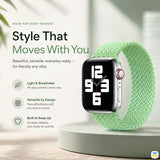 Style That Moves With You - Single Loop Solid Apple Watch Strap for 38-49mm