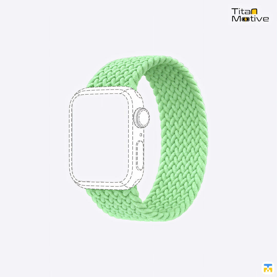 Single Loop Solid Apple Watch Strap for 38-49mm