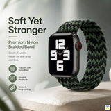 Soft Yet
Stronger - Single Loop Wave Apple Watch Strap for 38-41mm