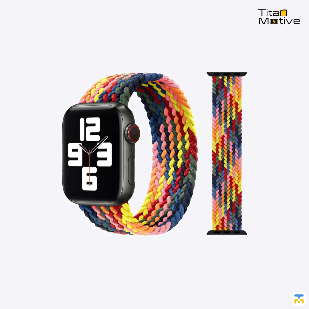 Single Loop Zigzag Apple Watch Strap for 38-49mm