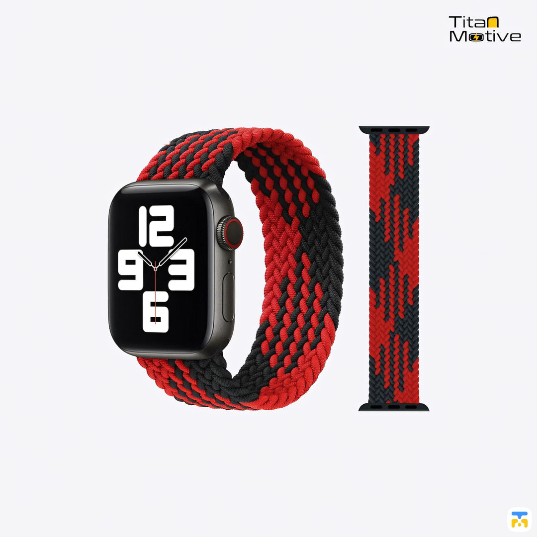 Single Loop Zigzag Dual Apple Watch Strap for 38-49mm