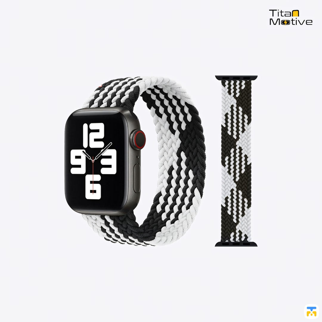 Single Loop Zigzag Dual Apple Watch Strap for 38-49mm