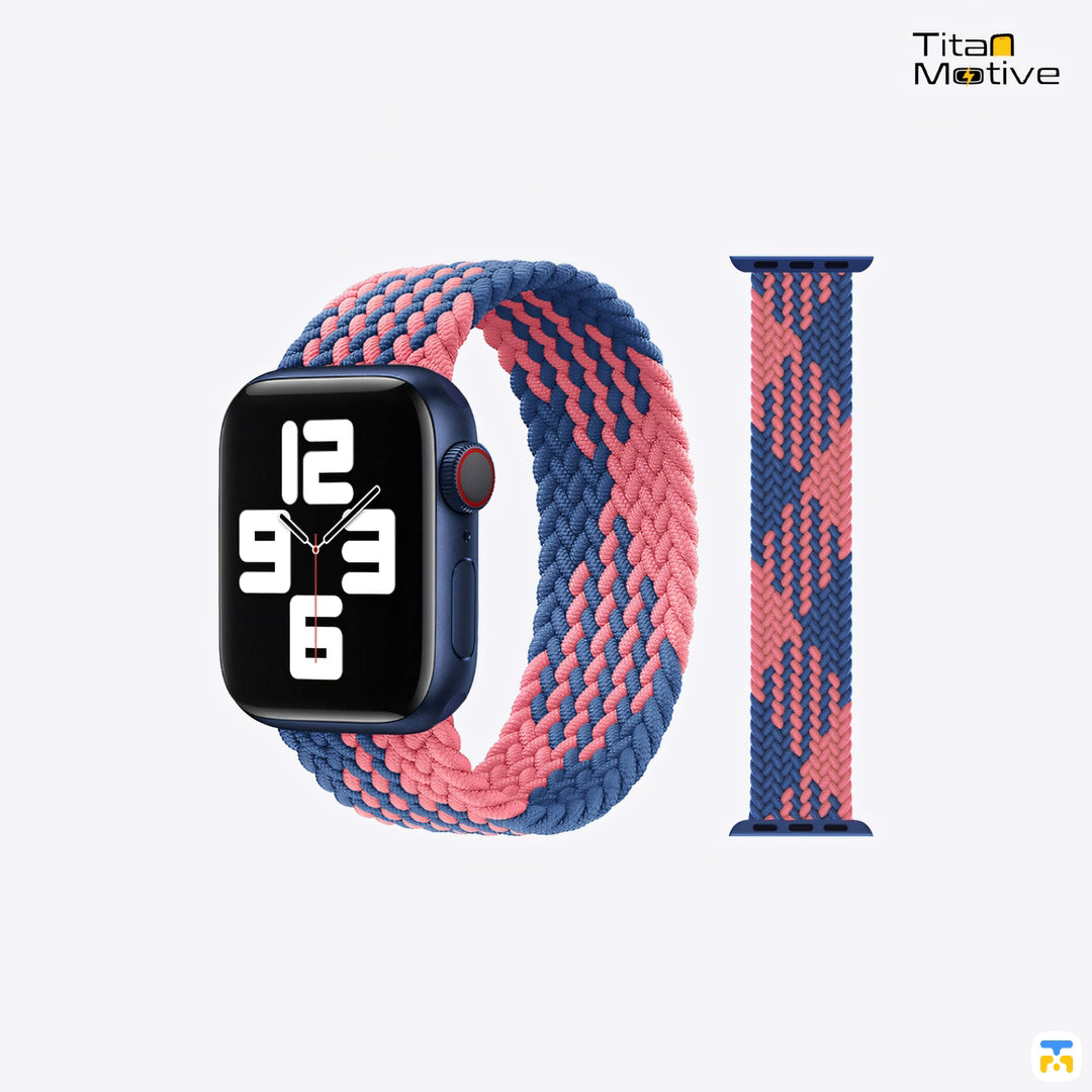 Single Loop Zigzag Dual Apple Watch Strap for 38-49mm