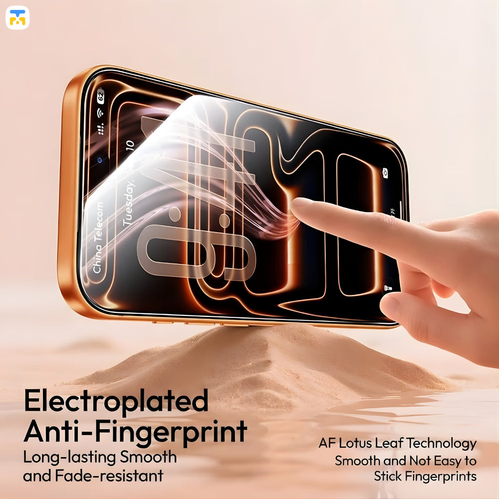 SmartDevil HD Shatterproof Screen Protector with Applicator for iPhone 17 Series- Electroplated Anti-Fingerprint