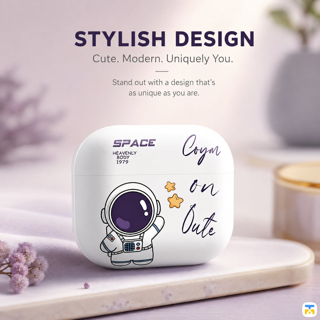 STYLISH DESIGN - Space Walker Edition Case for AirPods Pro Series