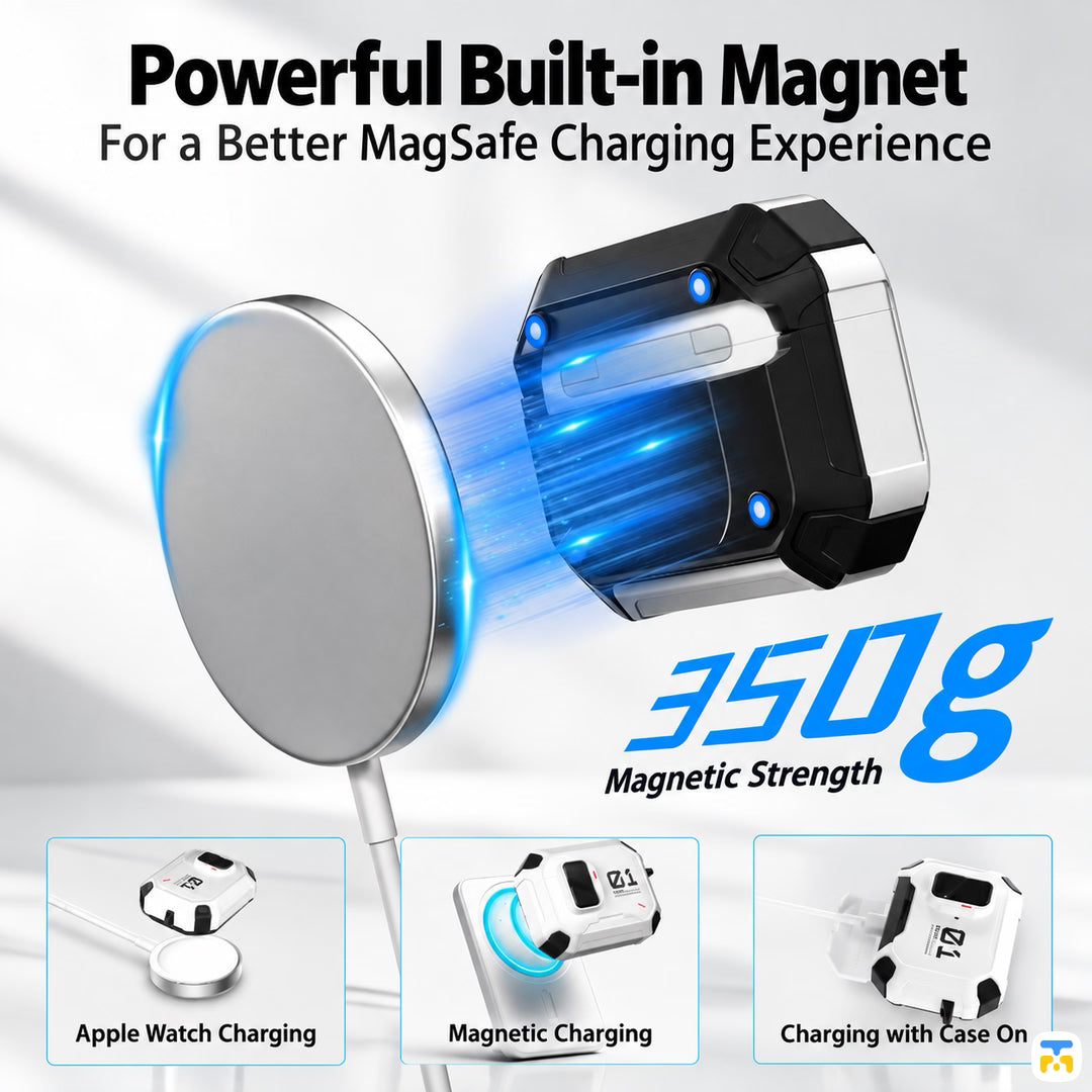 Powerful Built-in Magnet - Star Armor Protective AirPods Case