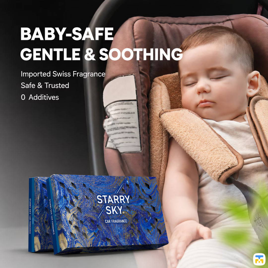 BABY-SAFE
GENTLE & SOOTHING - Starry Sky Series Odor Eliminating Solid Car Perfume