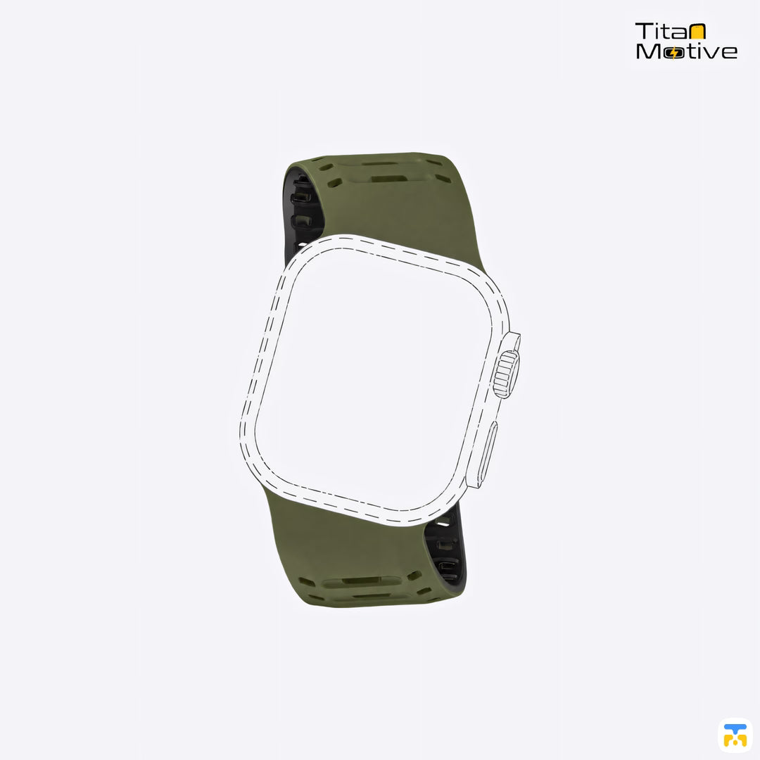 The Pangolin Slanted Magnetic Apple Watch Sport Band for 38-49mm