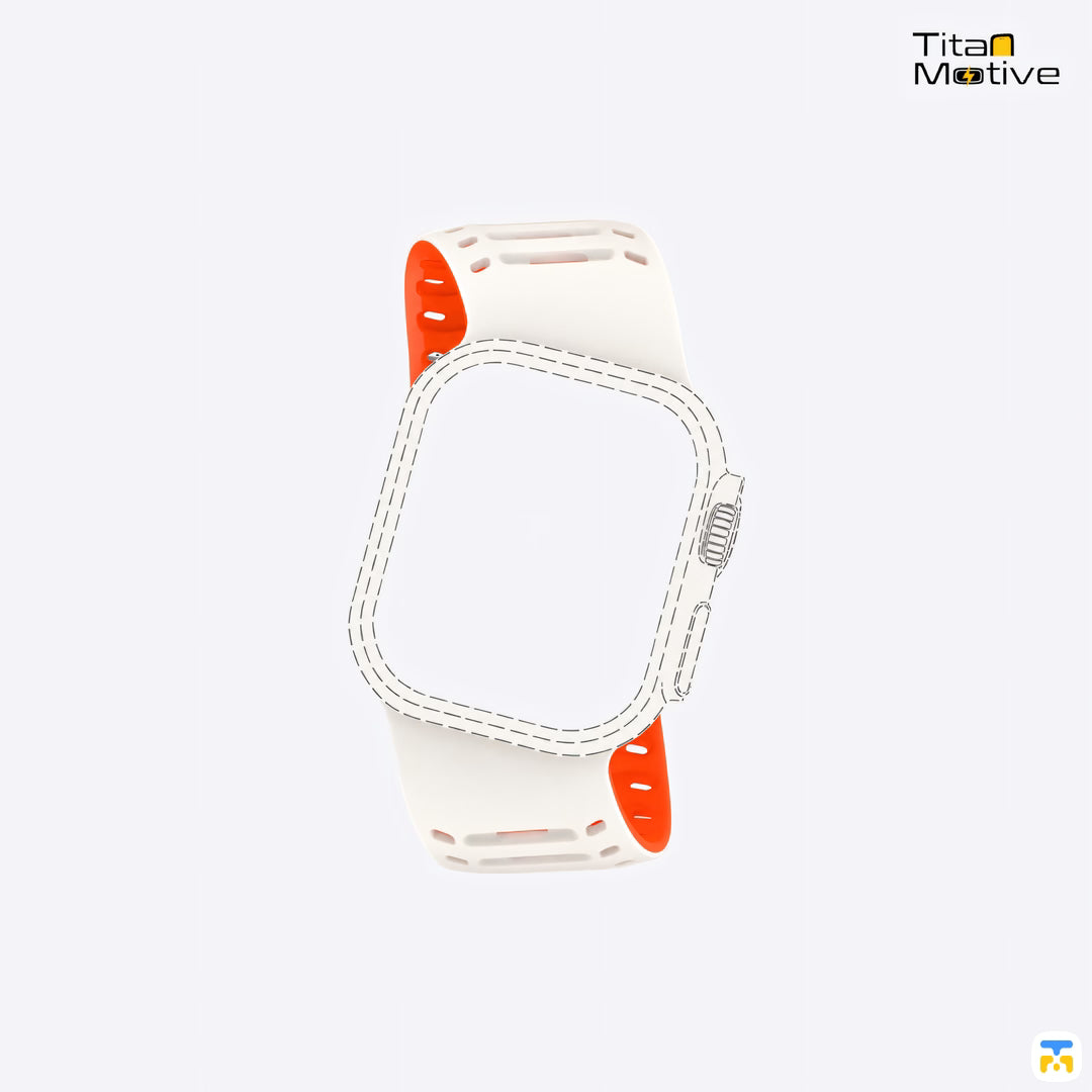 The Pangolin Slanted Magnetic Apple Watch Sport Band for 38-49mm