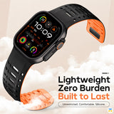 Lightweight
Zero Burden
Built to Last - Tidal Sport Apple Watch Magnetic Silicone Band for 42-49mm