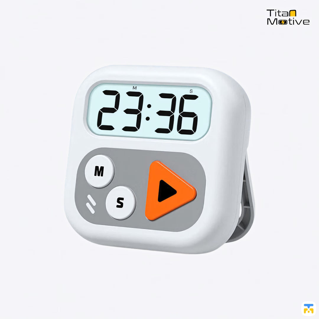 TIMESS Mini Magnetic Timer for Desks, Kitchens, Studying, and More