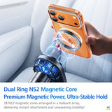 Dual Ring N52 Magnetic Core
Premium Magnetic Power, Ultra-Stable Hold - TORRAS for iPhone 17 Series D1S Pivot Anti-Yellow MagSafe Case with Stand