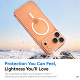 Protection You Can Feel,
Lightness You'll Love - TORRAS for iPhone 17 Series Frosted MagSafe Case with Camera Island Coverage