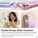 Flexible Bumper, Better Protection - TORRAS for iPhone 17 Series i3 Muse MagSafe Case with Rotating Stand