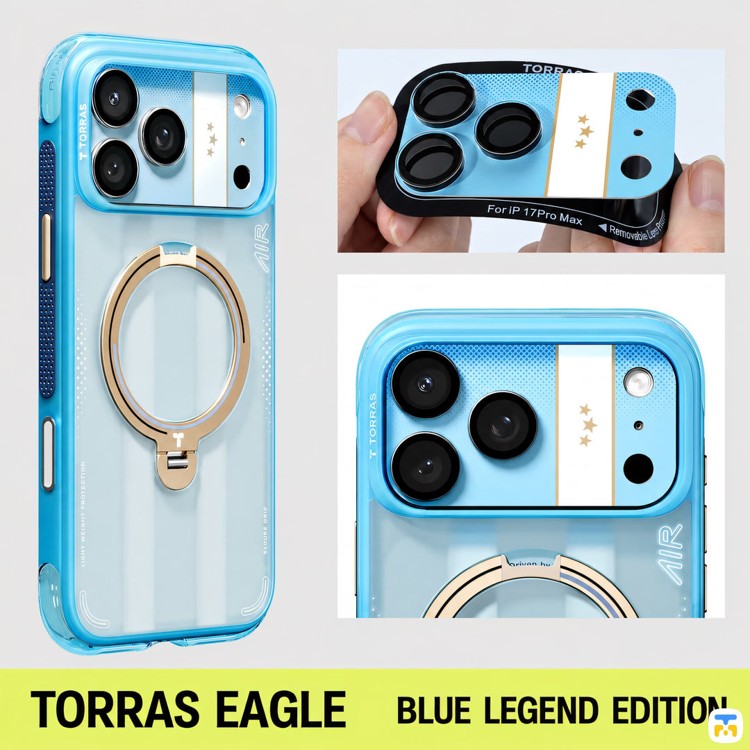 Inspired by Legends. Built for Protection - TORRAS for iPhone 17 Series Limited Edition AR Lensguard