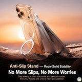 Anti-Slip Stand — Rock-Solid Stability
No More Slips, No More Worries - TORRAS for iPhone 17 Series Q1 MagSafe Case with Rotating Stand