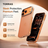 TORRAS Snow Mist Case for iPhone 17 Series with Stand - Ultra-thin - MagSafe