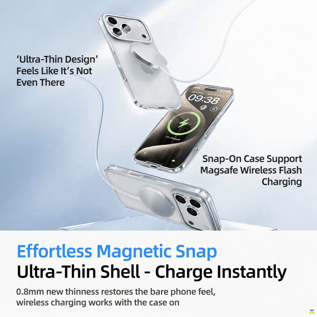 Effortless Magnetic Snap
Ultra-Thin Shell - Charge Instantlymagick mogrify -format jpg -quality 100 \*.avif