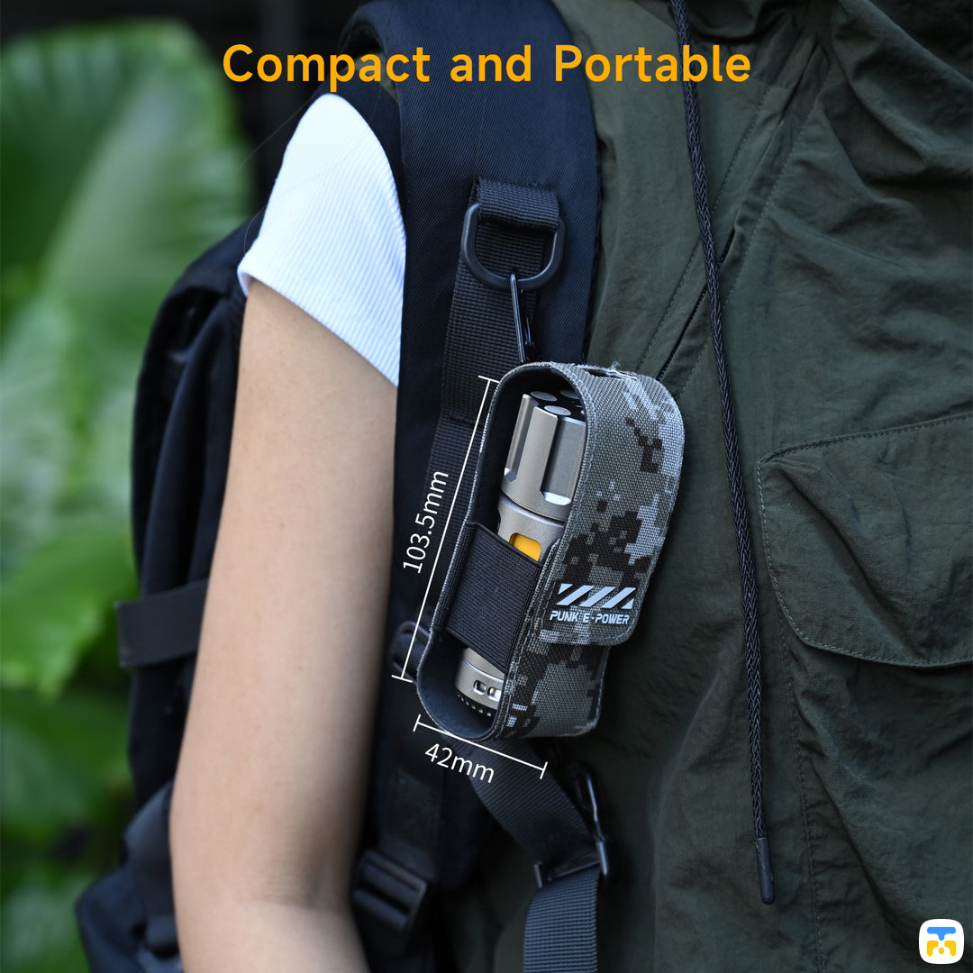 Compact and Portable - TROZK 5000mAh 20W Revolver Power Bank