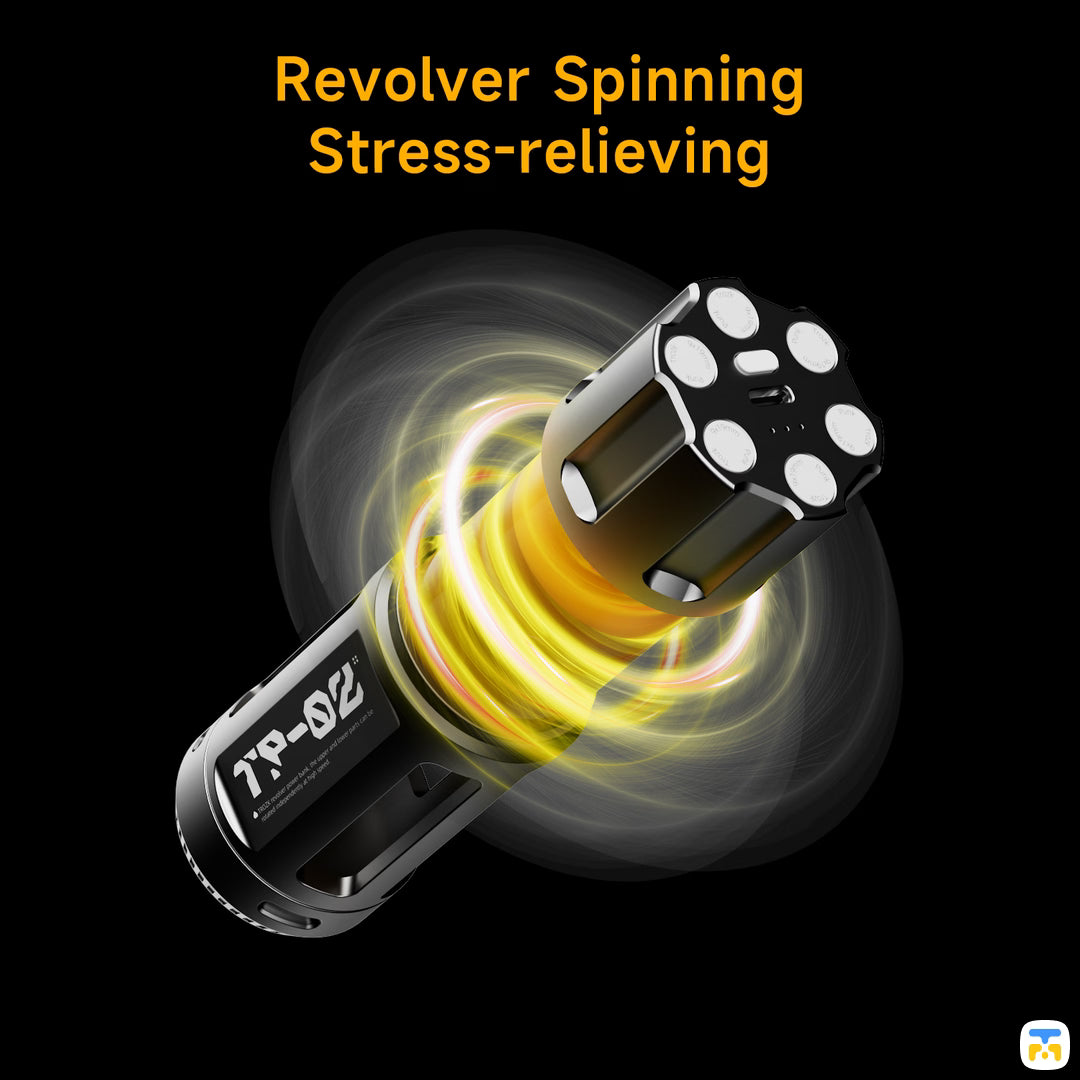 Revolver Spinning
Stress-relieving - TROZK 5000mAh 20W Revolver Power Bank