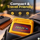 Compact &
Travel Friendly - TROZK Classic Retro 20W Cassette Power Adapter