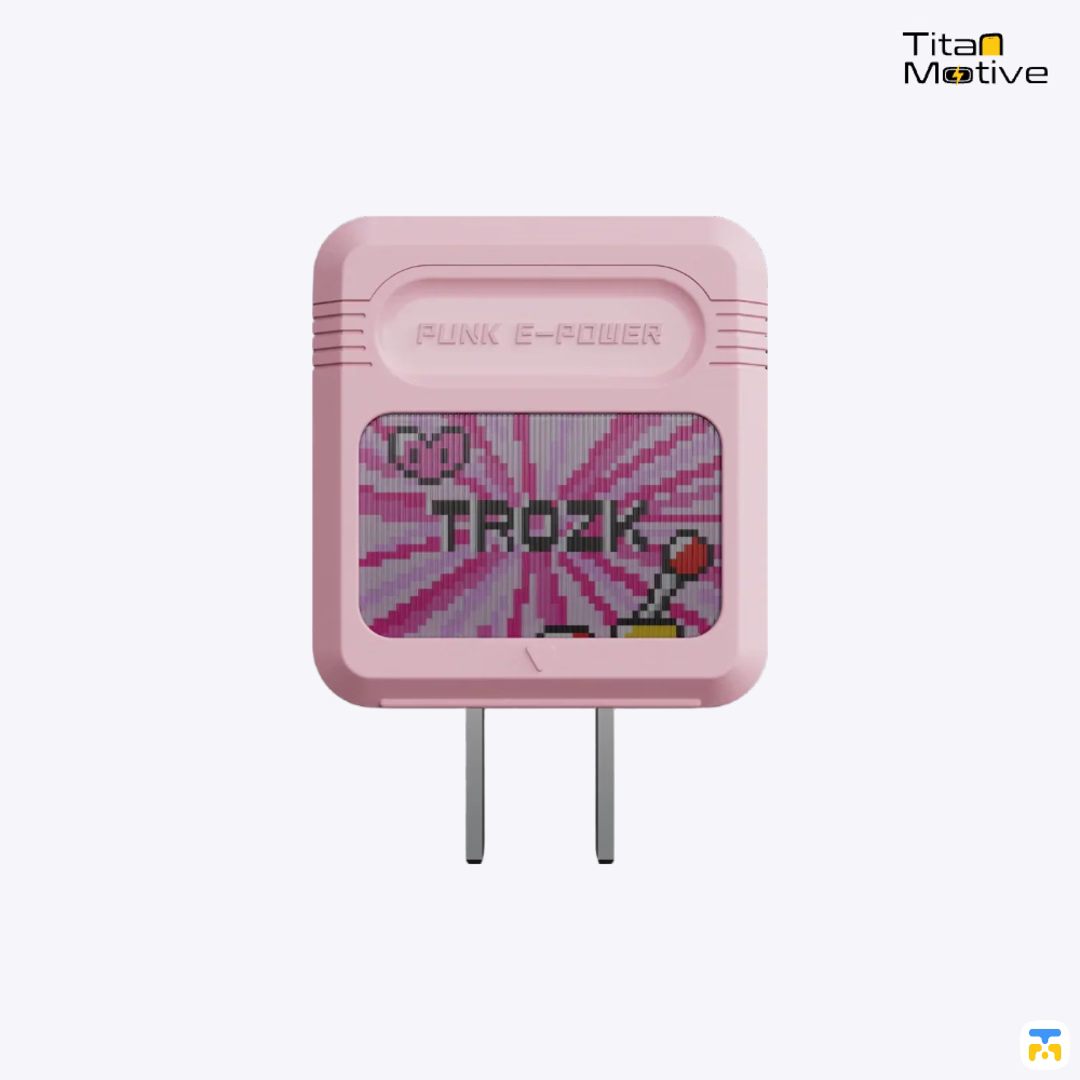 TROZK Classic Retro 20W Cassette Power Adapter