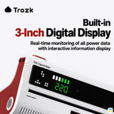 Built-in
3-Inch Digital Display - TROZK Game Style Socket with 45W Adapter and Display