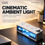 TROZK Lightbox Power Strip with 36W Adapter