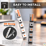 EASY TO INSTALL - TROZK Punk Style Key Cap Cable Organizer