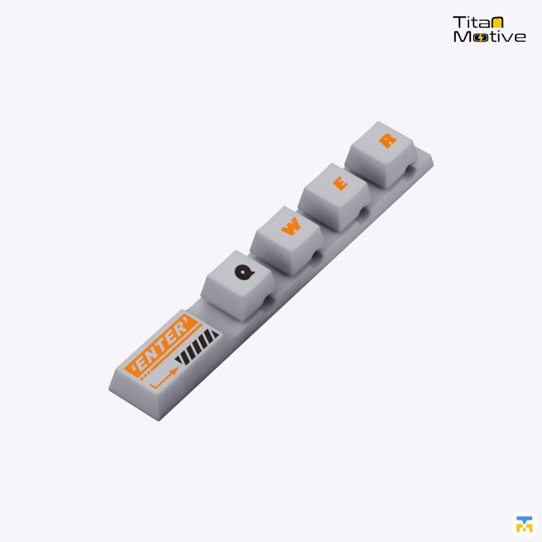 TROZK Punk Style Key Cap Cable Organizer
