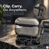 Clip. Carry.
Go Anywhere.UAG Metropolis Ballistic Armr AirPods Case