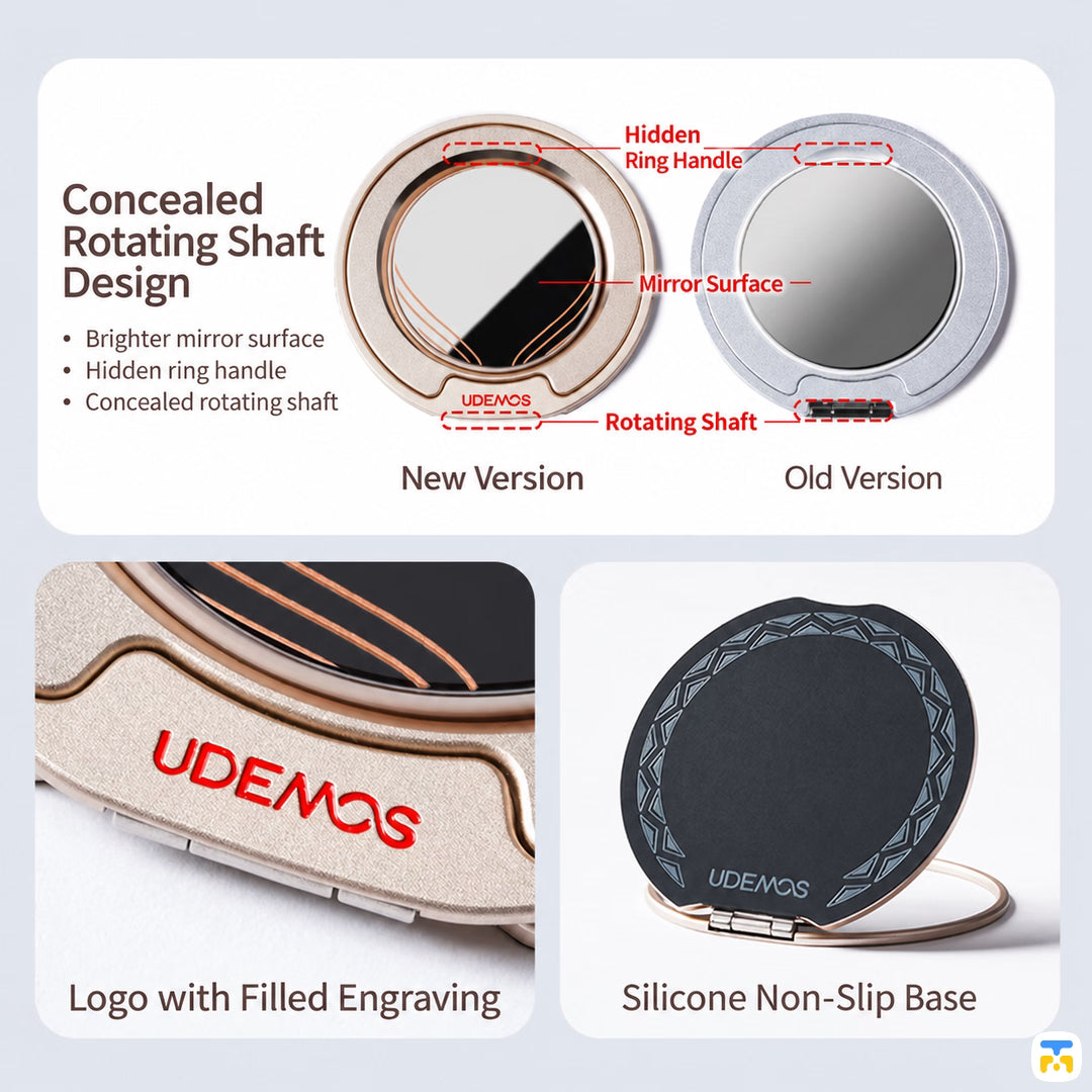 Silicone Non-Slip Base - UDEMOS Freedom FreeFlow MagSafe Ring Stand