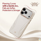 Flowing Curves with a Gentle Arc, Falls are Softer, Protection is Stronger - UDEMOS Freedom Unbound MagSafe Case for iPhone 17/18 Series