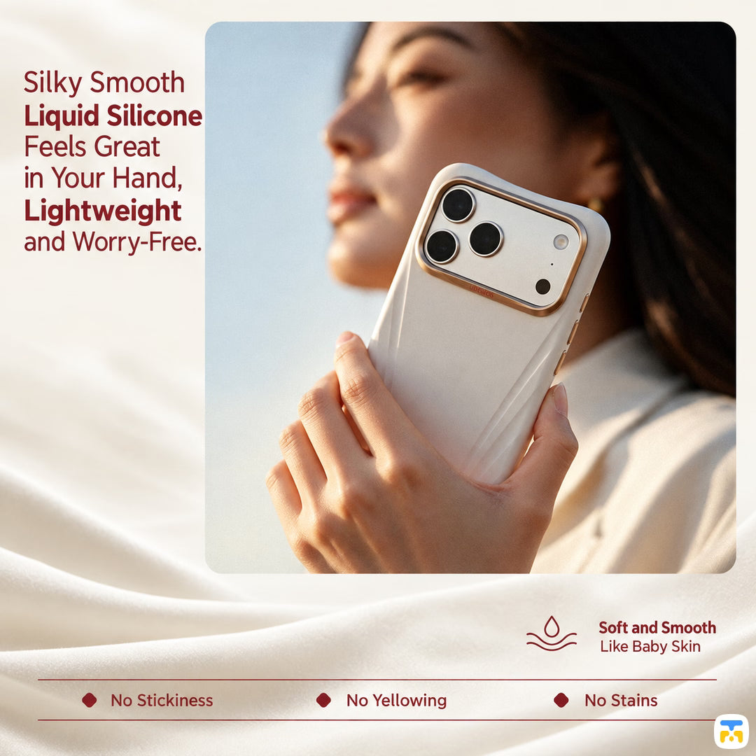 Silky Smooth
Liquid Silicone
Feels Great
in Your Hand,
Lightweight
and Worry-Free. - UDEMOS Freedom Unbound MagSafe Case for iPhone 17/18 Series