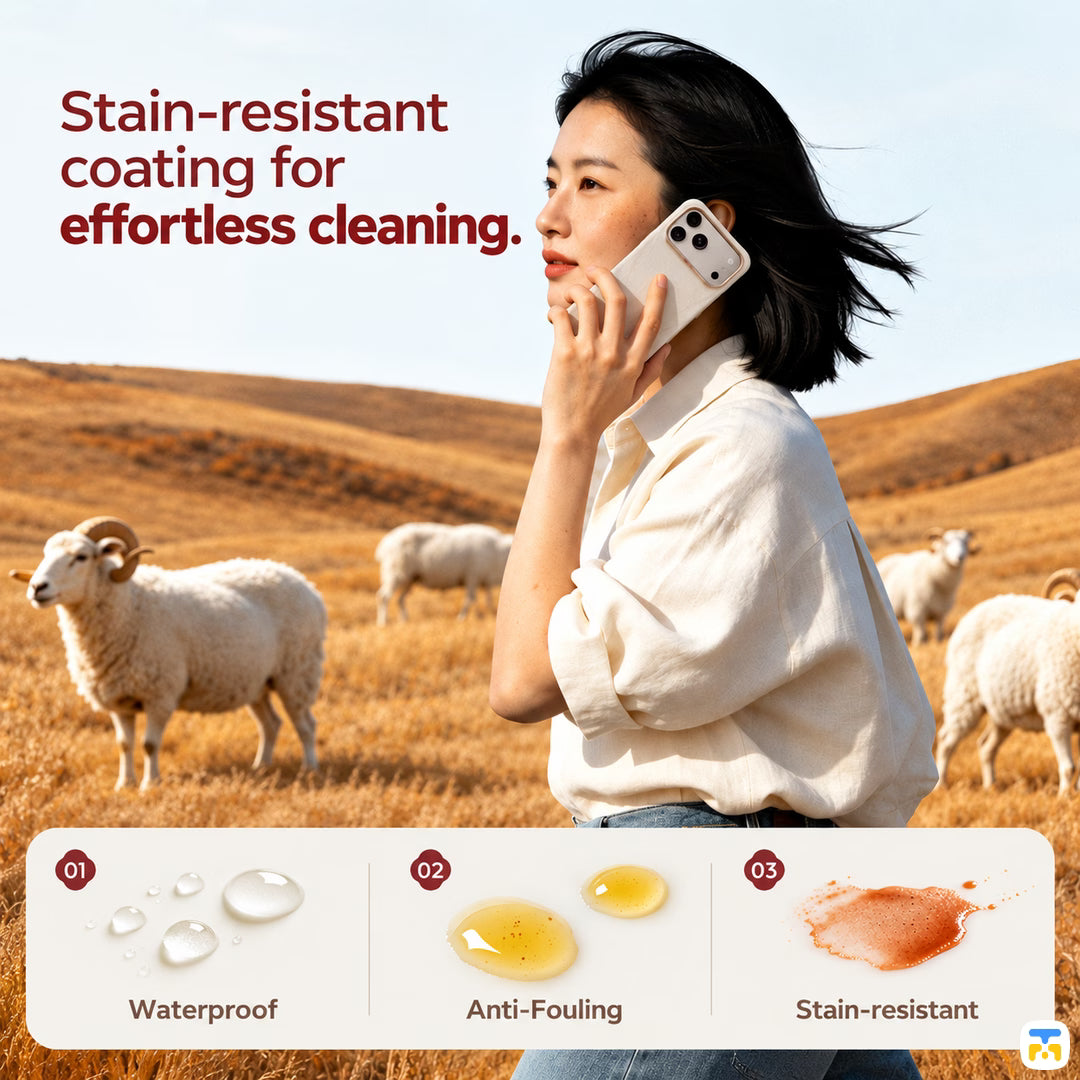 Stain-resistant
coating for
effortless cleaning - UDEMOS Freedom Unbound MagSafe Case for iPhone 17/18 Series