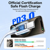 Official Certification
Safe Flash Charge - UGREEN 60W USB-C to USB-C PD 1 Meter Cable
