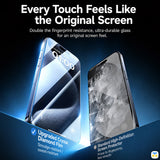 Every Touch Feels Like
the Original ScreenUGREEN for iPhone 17 Series Borderless Screen Protector with Installer