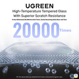 UGREEN S25 Ultra Tempered Glass Protector 20000Times Scratch Tested