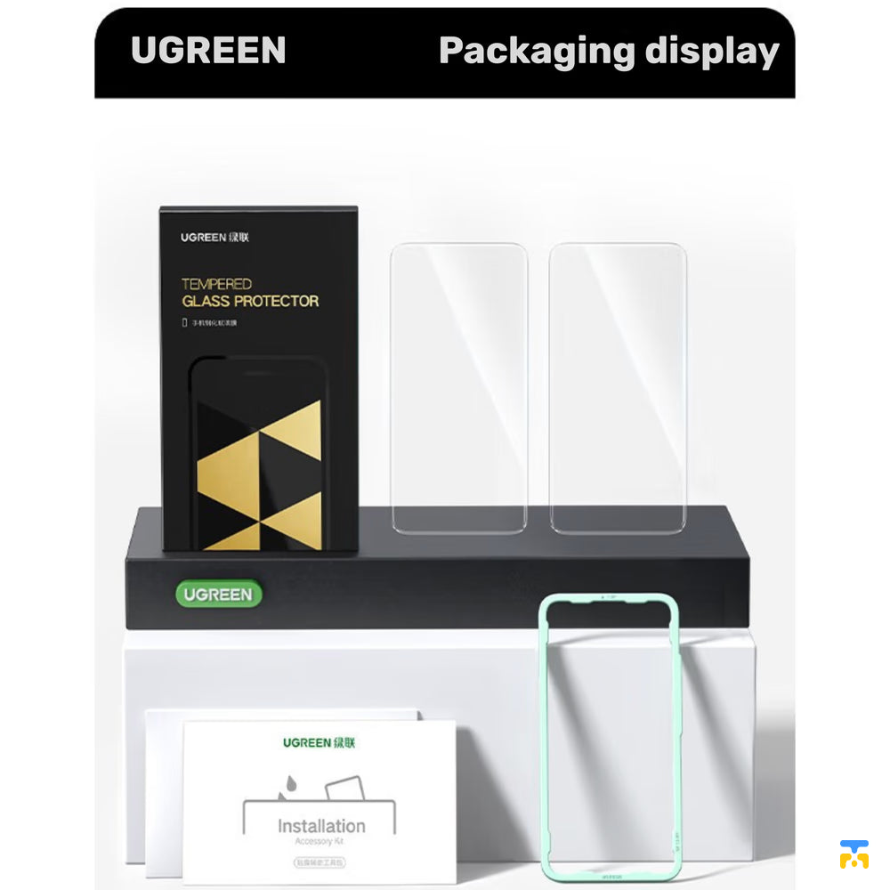 UGREEN S25 Ultra Tempered Glass Protector Packaging