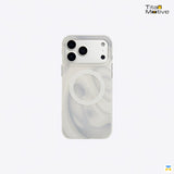 UNIPLAN for iPhone 17 Series Frosted Pearl MagSafe Case